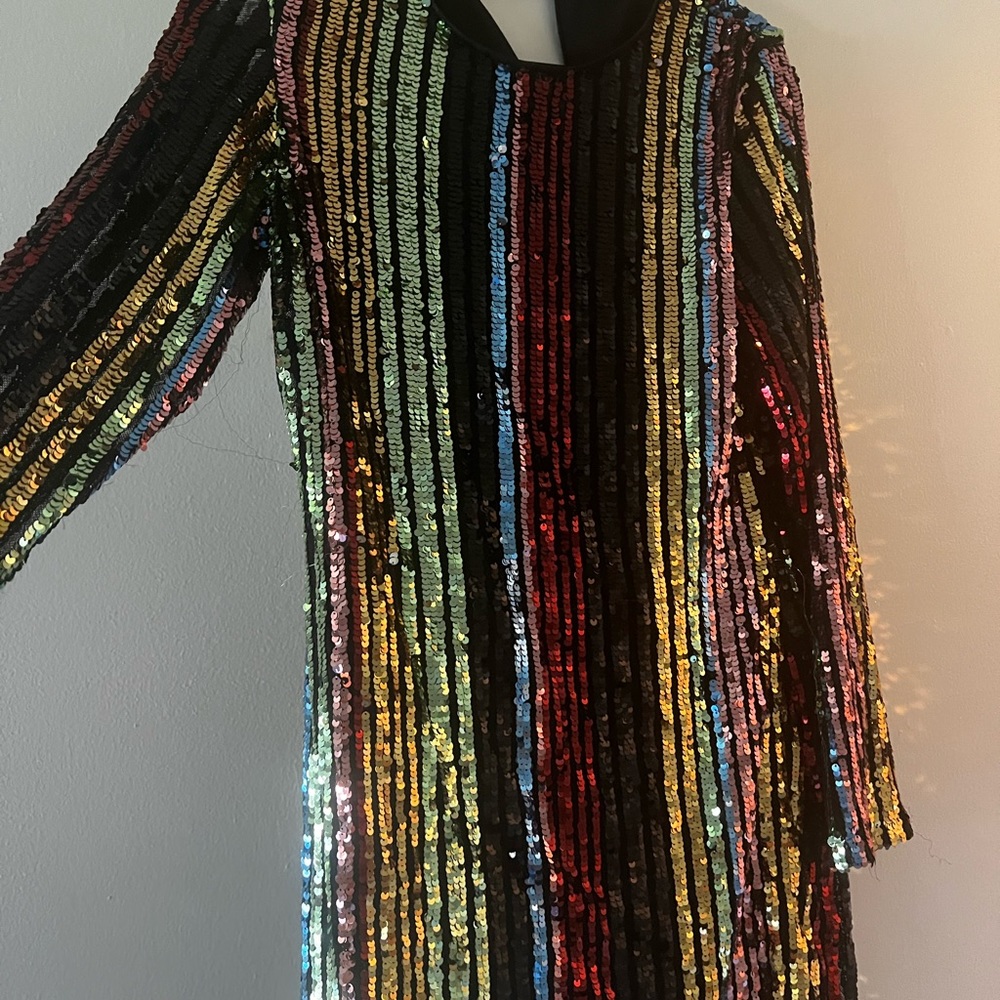 Sequin Rainbow Dress